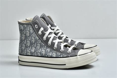 clear high-top dior converse